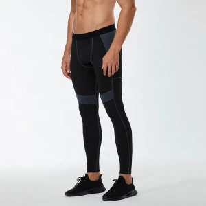 Wholesale Fashion Design Custom Running Wear Sports Tight Compression Men Wears Yoga Gym Fitness Quality Pants Leggings