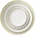 Import Wholesale Hotel Restaurant Used Gold Ceramic Charger Dinner Plates Set Bone China Dinnerware from China