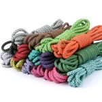 Wholesale Multi Colors Polyester Round Rope 3M Reflective Shoelaces For Runner