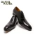 Import Wholesale Pointed Toe Men Genuine Leather Shoes With Lace Low Up Black Formal Business Dress Shoes from China