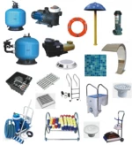 Wholesale Price Full Set Pool Accessories Swimming Pool Equipment Set
