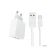 Import wholesale price hot selling universal adaptor USB wall charger 2.1A charger with type-c cable from China