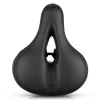 Wholesale Shock Absorber Bicycle Accessories Seat Leather Reflective Road Bike Soft Saddle Seat