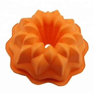 Wholesale Silicone Baking Tools Non-Stick Big Flower Molds For Cakes