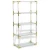 Import Wholesale Stainless Steel Bookcase Glass Top Storage Shelf Outlet Shelf Acrylic Display Shelf from China