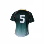 Wholesale sublimation cheap custom rugby uniform quick dry fabric polyester style rugby jersey