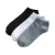 Import Wholesale summer simple  white gray black short boat men ankle socks from China
