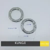 Wholesale Swimwear plastic silver color Ring For swimmer garment accessories
