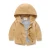 Import winter hot sale baby girls cute fur coat/cute jackets rabbit bear cotton cap/hat from China
