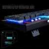Wired 104Keys Backlit Multimedia Ergonomic Gaming Keyboard and Mouse with Laser Printing + 2400DPI 4D mouse K13