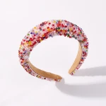Women And Girls Shiny Luxury Rhinestone Hair Band High Quality Diamond Hair Hoop Accessories Women Crystal Headbands Ornament
