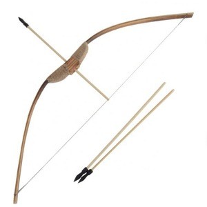 Wood / Bamboo Kids Recurve Bow and arrow Toy set Junior Archery Hunting Shooting Training Game Toy DL008
