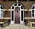 Import wooden front doors exterior entry doors rosewood  timber wrought iron safety door from China