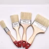 wooden handle red angle bloom paint brush