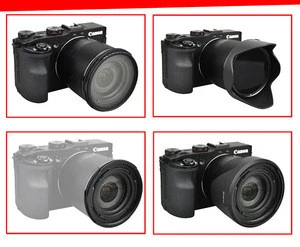 XILETU Professional Camera Lens Hood 67mm For Canon LH-DC100 Hood SX60 / SX50 / G3X Adapter Ring FA-DC67B
