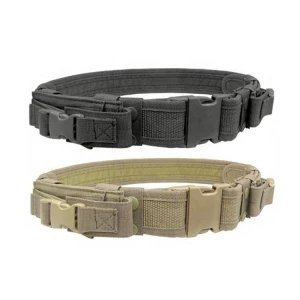 yakeda nylon other police supplies combat army tactical canvas military belt correas militares with pistol pouches