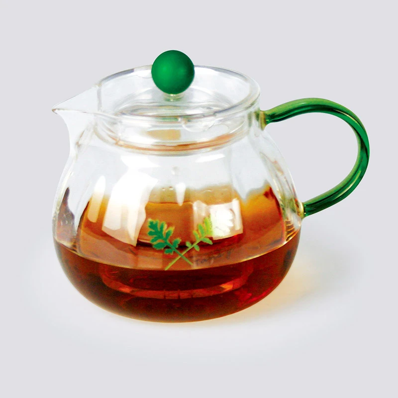 YAMI Transparent Glass Tea Pot Teapot Sets
