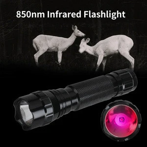 Yihosin 10w IR 850nm Infrared LED Flashlight Torch Long Range Infrared For Camera