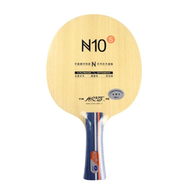 YINHE N10s Pure Wood 5 Layer Wood Novice Training Primary Ping Pong Table Tennis Blade