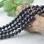 Import Yiwu Factory Direct Sales Natural Black Agate Stone Loose Gemstone Beads for Jewelry Making from China