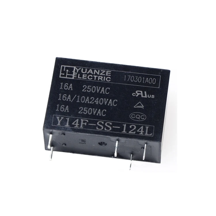 Yuanze General Power Relay 6pins/8pin Y14F-SS-212L 2a 2c 5A/8A 0.54W/0.72W low power relay for coffee machine/auto teapot