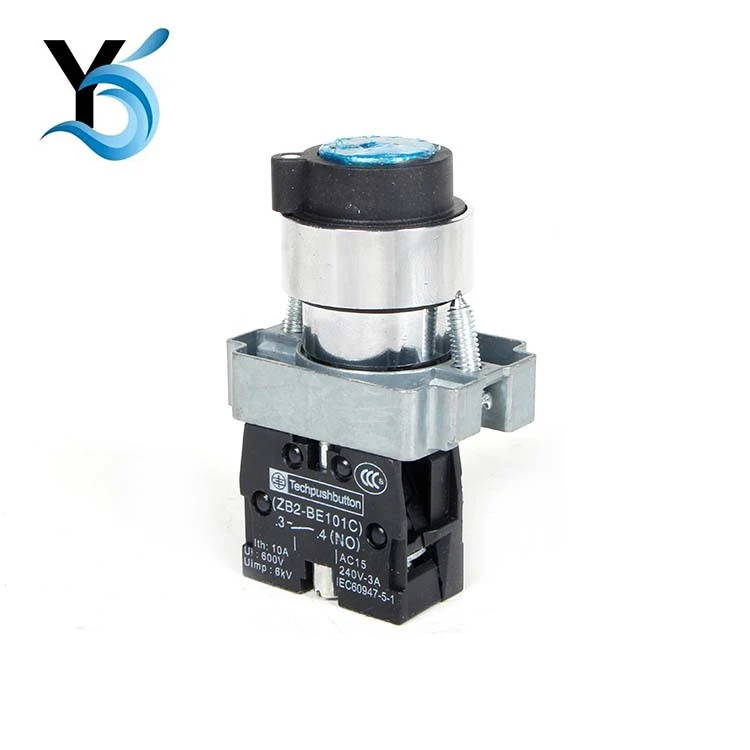 ZB2-BE101C  Round blue button switch