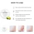 Ze Light Private Label 100g Body Cracked Repair Dead Skin Removal Exfoliating Care Herbal Organic Whitening Foot Cream
