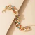 Import Zooying Punk Wide Chain Bracelet Fashion Enamel Chain Adjustable Bracelet Jewelry Accessories from China