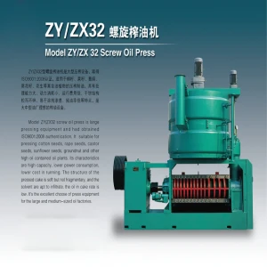 ZY43Screw Oil Press Sunflower Oil Presser Sunflower Seed Expeller Oil Pressing Machine