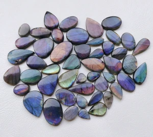 Natural Labradorite Cabochon Gemstone for Jewelry Making