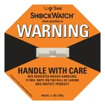 ShockWatch Impact Indicators for Packaging Deter Mishandling ShockWatch Label 25G 37G 50G 75G 100G