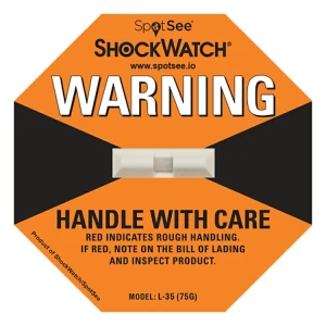 ShockWatch Impact Indicators for Packaging Deter Mishandling ShockWatch Label 25G 37G 50G 75G 100G