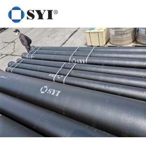 ISO2531 EN545 EN598 DN80-DN2600 Flexible Push-in Joint Centrifugal Ductile Iron Pipe Price List