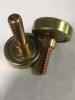 Ball bearing 6303-ZZ with threaded rod Stamping Bearing Copper Plating