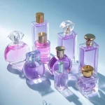 Wholesale Free Sample Luxury Woman 10ml 15ml 30ml 50ml Square Glass Bottle Perfume Bottle Unique Luxury Perfume Bottles