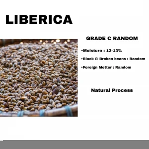 LIBERICA COFFEE BEANS GRADE C RANDOM