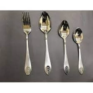 High quality Stainless steel Spoons Forks Knives Hotel Restaurant Wedding Gift Flatware Set