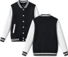 Men's Women's Varsity Baseball Jacket Casual Letterman Bomber Windbreaker Lightweight Coat
