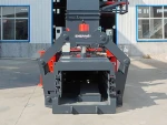 Real-time pressure controlled horizontal baler for plastic flakes