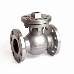Backflow prevention reliable shut off carbon /casting steel flanged industry check valve