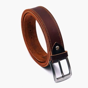 Men's Leather Belt, Custom Crazy horse leather Belt