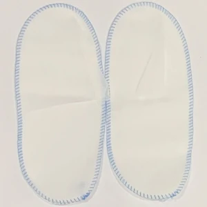 Blue Closed Top Disposable PP Slippers
