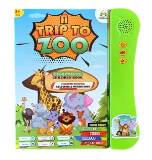 Kiddale Children Learning Animal EBook - 'Trip to The Zoo' Animal Series English