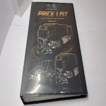Customizable Display Book with Clear Plastic Sleeves
