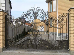 wholesale wrought iron gates design  for driveways residential electric gates wrought iron garden gate designs wrought iron gate for sale