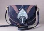 Printed cross body Contrast Color Retro Shoulder Bag