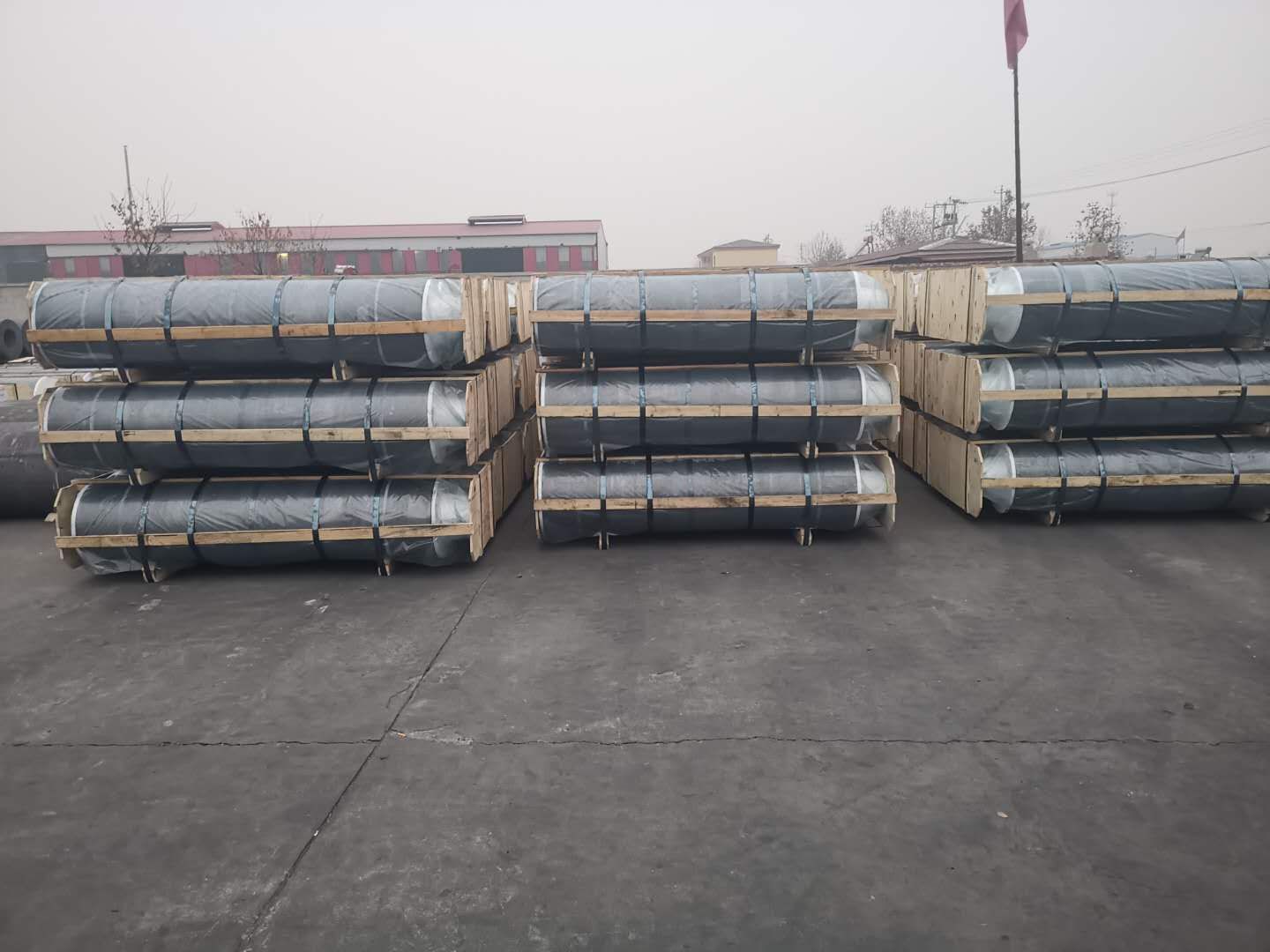 Buy Hp 600mm Refining Furnace Graphite Electrode from Hebei Ben Hong ...