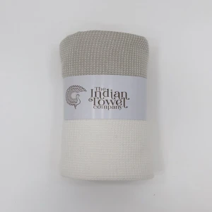 The Indian Towel Company Jumbo Bath Towel 100% Cotton - Sierra Taupe