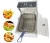 Import 6L single tank Table Top Deep Fryer Gas Commercial KitchenGas Commercial Kitchen Equipment Gas Fryer from Spain