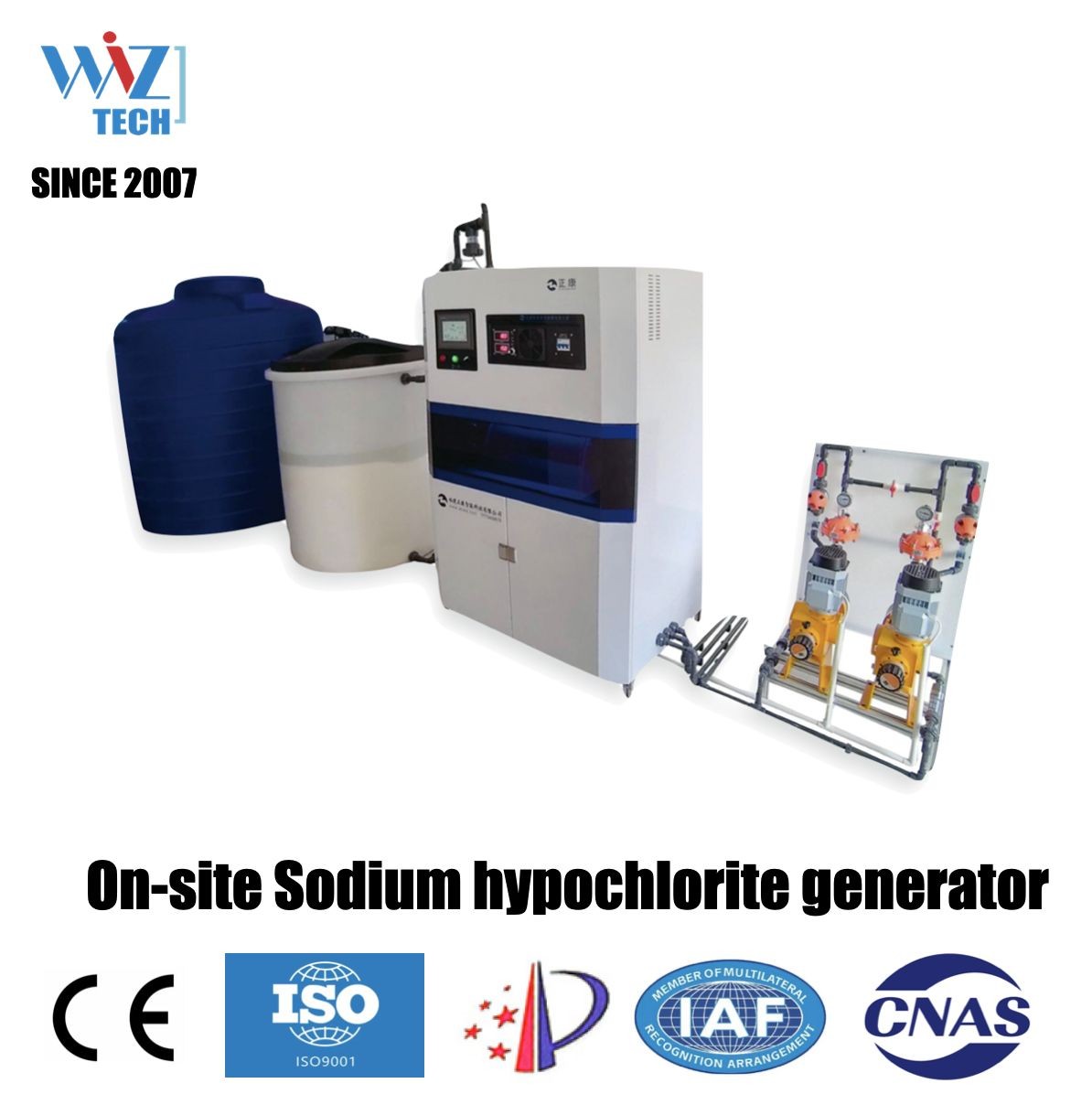 Buy Electro Sodium Hypochlorite Generation System For Drinking Water Disinfection from Fujian